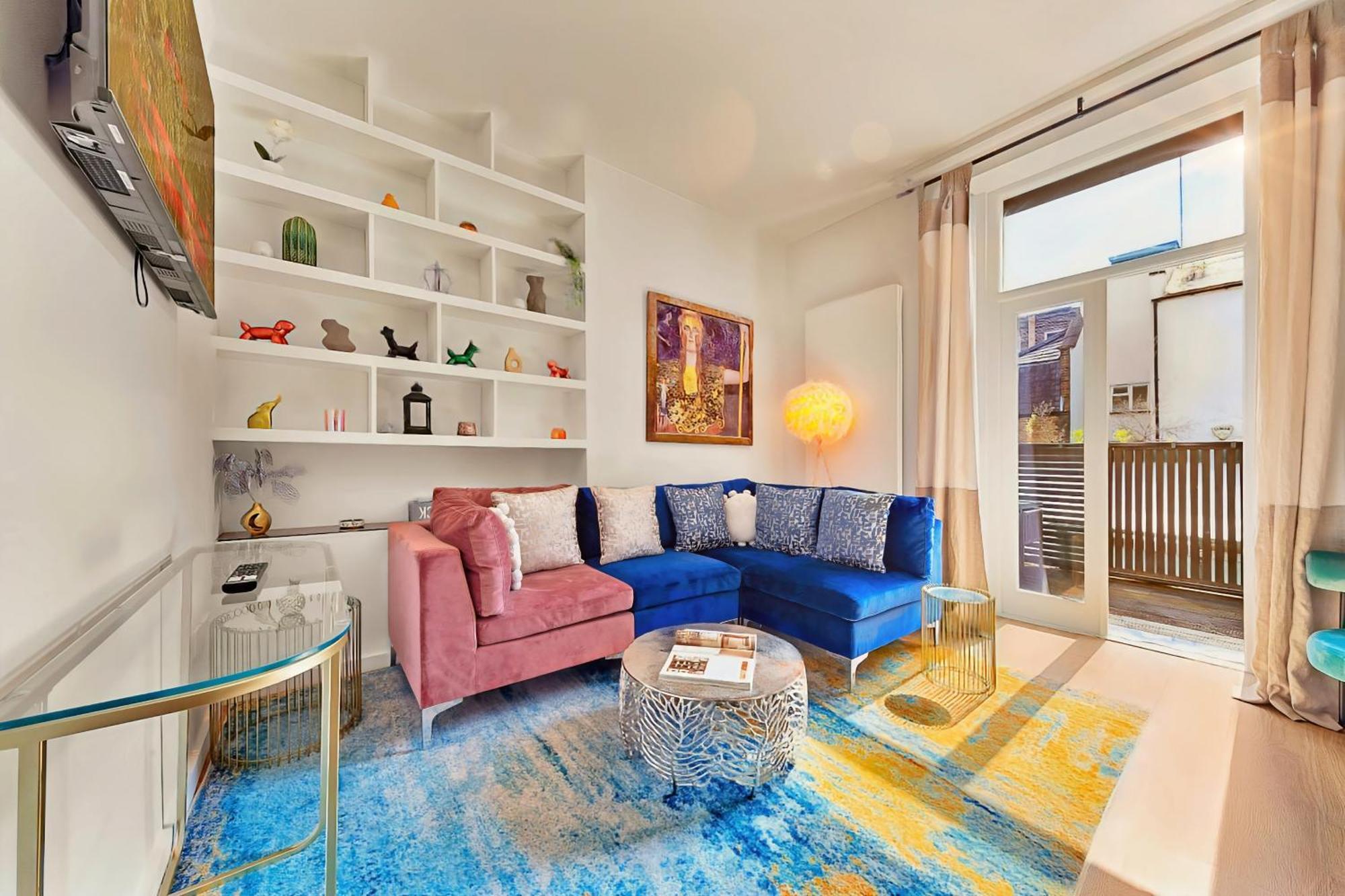 Designer Victorian Flat With Large Terrace Daire Londra Dış mekan fotoğraf