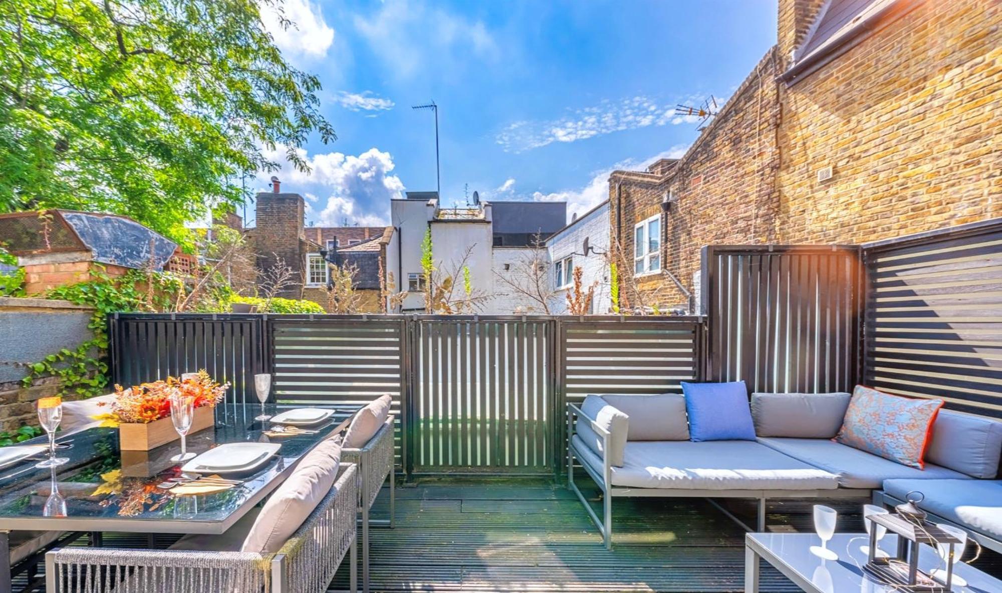 Designer Victorian Flat With Large Terrace Daire Londra Dış mekan fotoğraf
