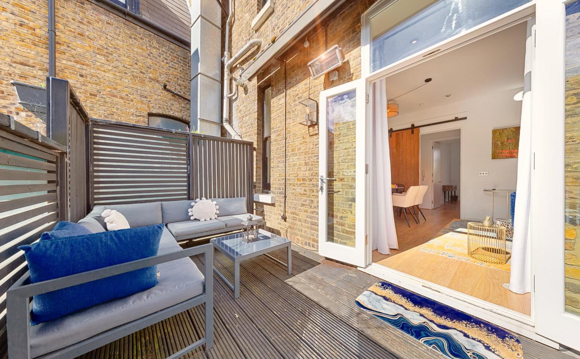 Designer Victorian Flat With Large Terrace Daire Londra Dış mekan fotoğraf