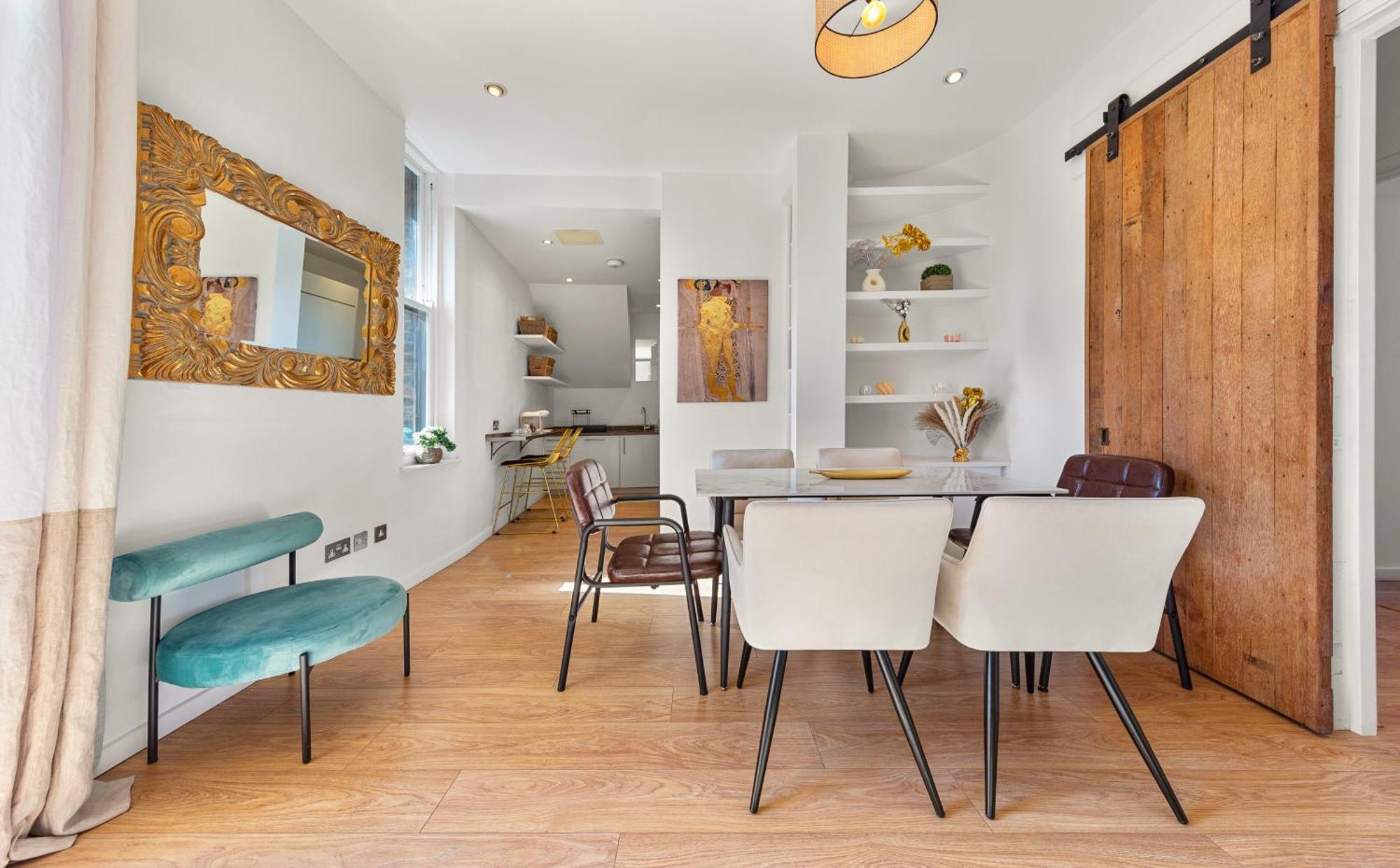 Designer Victorian Flat With Large Terrace Daire Londra Dış mekan fotoğraf